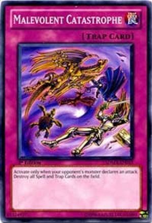 Malevolent Catastrophe (Common) (SDMA-EN035) - Structure Deck: Marik 1st Edition
