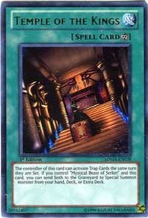 Temple of the Kings (Ultra Rare) (SDMA-EN038) - Structure Deck: Marik Unlimited