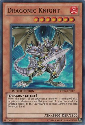 Dragonic Knight (Super Rare) (CT07-EN017) - 2010 Collectors Tins Limited