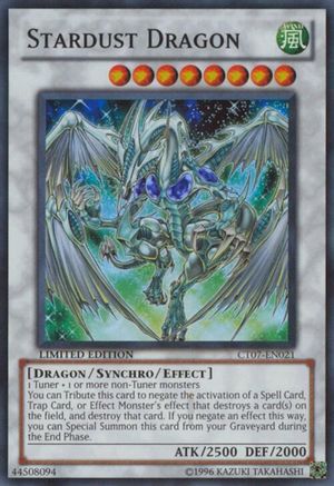 Stardust Dragon (Super Rare) (CT07-EN021) - 2010 Collectors Tins Limited