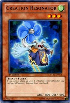 Creation Resonator (Rare) (STBL-EN013) - Starstrike Blast 1st Edition