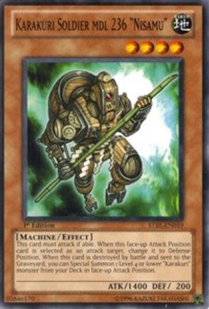 Karakuri Soldier mdl 236 "Nisamu" (Common) (STBL-EN019) - Starstrike Blast 1st Edition