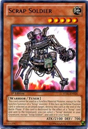 Scrap Soldier (Rare) (STBL-EN024) - Starstrike Blast Unlimited