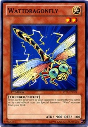 Wattdragonfly (Common) (STBL-EN028) - Starstrike Blast 1st Edition