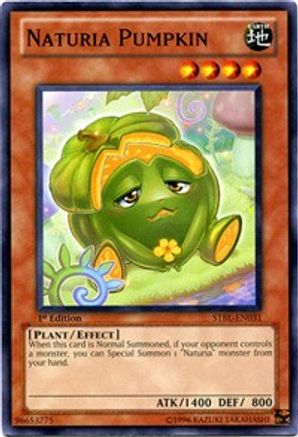 Naturia Pumpkin (Common) (STBL-EN031) - Starstrike Blast Unlimited