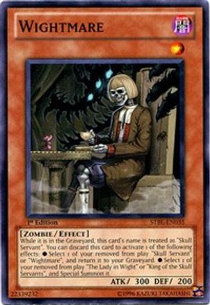 Wightmare (Common) (STBL-EN035) - Starstrike Blast 1st Edition
