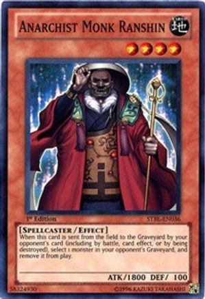 Anarchist Monk Ranshin (Super Rare) (STBL-EN036) - Starstrike Blast Unlimited