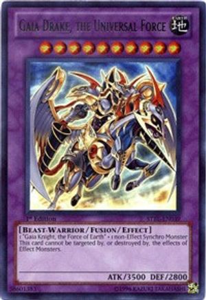 Gaia Drake, the Universal Force (Ultra Rare) (STBL-EN039) - Starstrike Blast 1st Edition