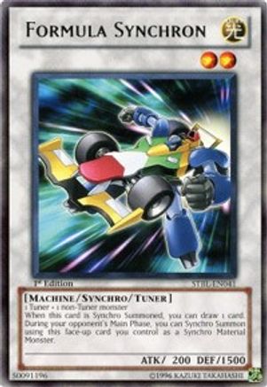 Formula Synchron (Rare) (STBL-EN041) - Starstrike Blast 1st Edition