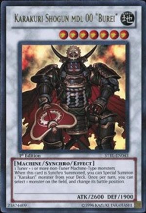 Karakuri Shogun mdl 00 "Burei" (Ultra Rare) (STBL-EN043) - Starstrike Blast Unlimited