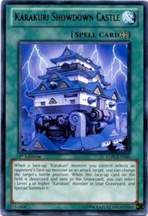 Karakuri Showdown Castle (Rare) (STBL-EN046) - Starstrike Blast Unlimited