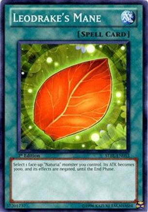 Leodrake's Mane (Common) (STBL-EN053) - Starstrike Blast 1st Edition