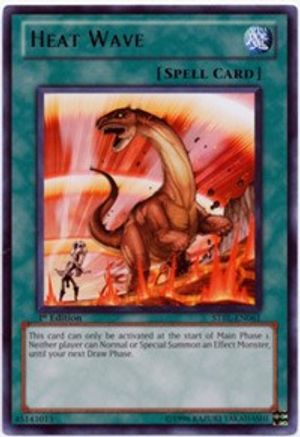 Heat Wave (Rare) (STBL-EN061) - Starstrike Blast Unlimited
