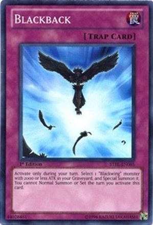 Blackback (Super Rare) (STBL-EN065) - Starstrike Blast Unlimited