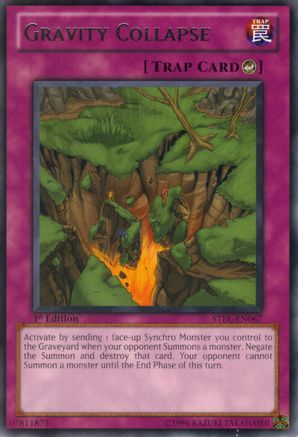 Gravity Collapse (Rare) (STBL-EN067) - Starstrike Blast 1st Edition