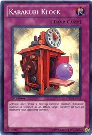 Karakuri Klock (Super Rare) (STBL-EN072) - Starstrike Blast Unlimited