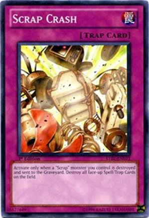 Scrap Crash (Common) (STBL-EN073) - Starstrike Blast Unlimited