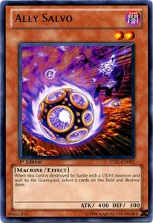 Ally Salvo (Rare) (STBL-EN092) - Starstrike Blast Unlimited