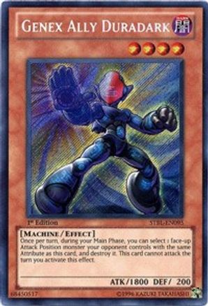 Genex Ally Duradark (Secret Rare) (STBL-EN095) - Starstrike Blast Unlimited
