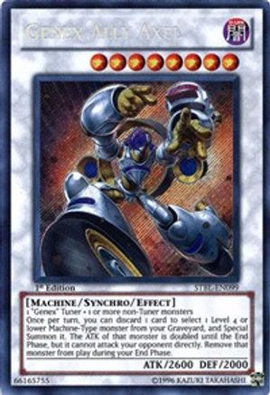 Genex Ally Axel (Secret Rare) (STBL-EN099) - Starstrike Blast 1st Edition