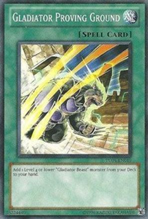 Gladiator Proving Ground (Common) (TU04-EN019) - Turbo Pack: Booster Four Unlimited