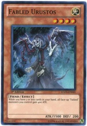 Fabled Urustos (Super Rare) (HA03-EN001) - Hidden Arsenal 3 1st Edition