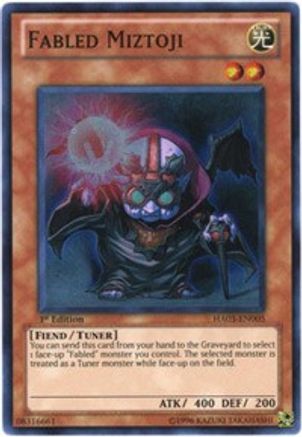 Fabled Miztoji (Super Rare) (HA03-EN005) - Hidden Arsenal 3 1st Edition