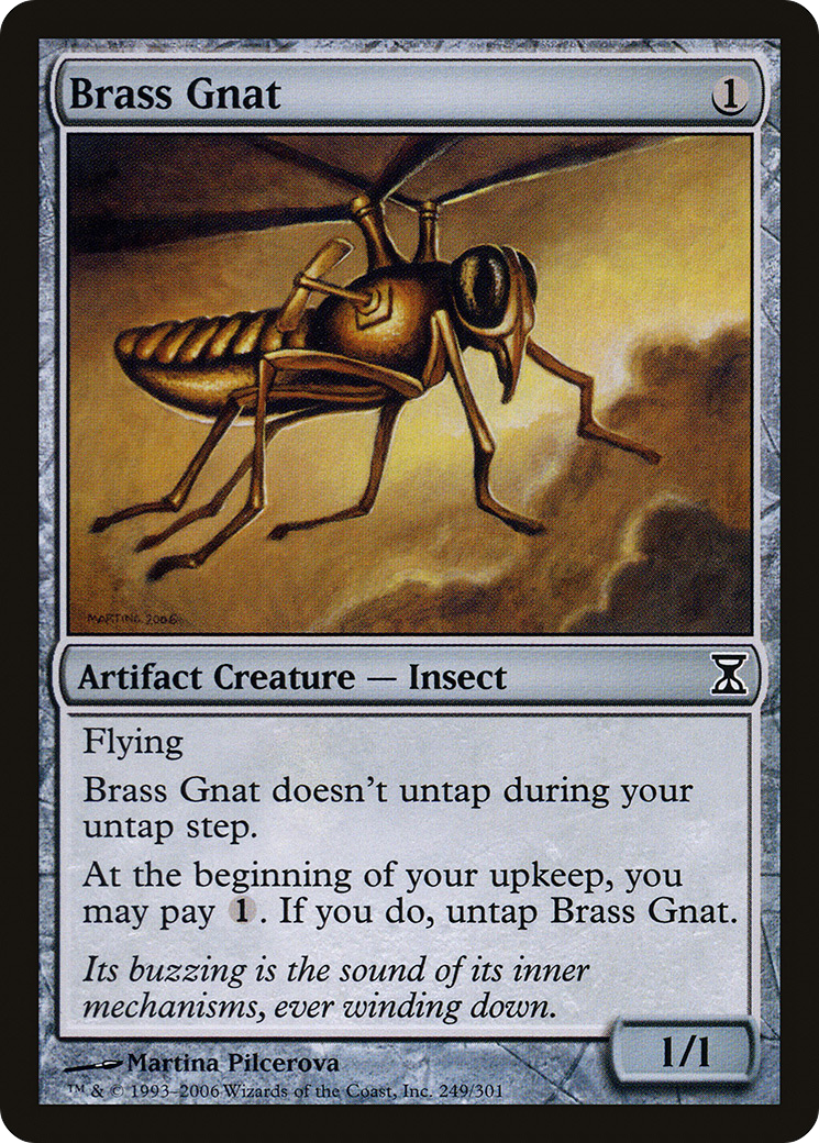 Brass Gnat (TSP-249) [Time Spiral] Foil