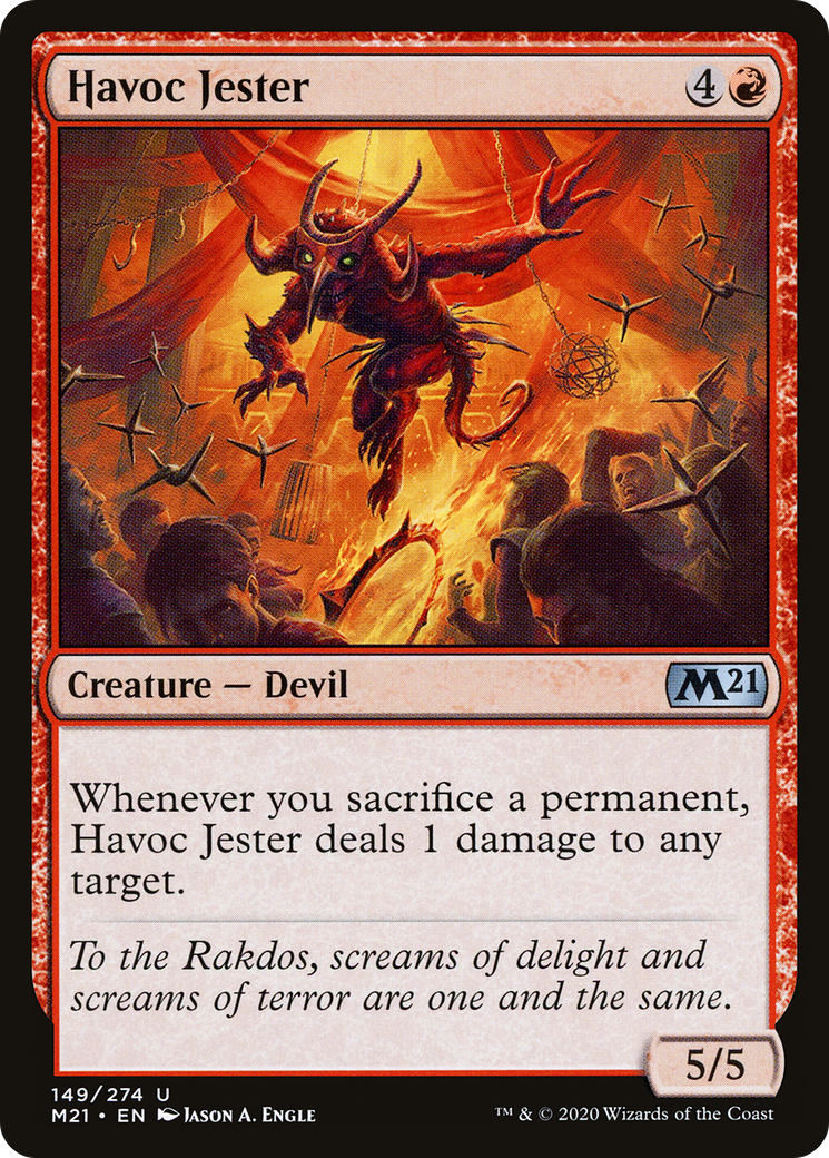 Havoc Jester (M21-149) [Core Set 2021] Foil