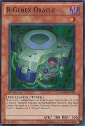 R-Genex Oracle (Super Rare) (HA03-EN046) - Hidden Arsenal 3 1st Edition