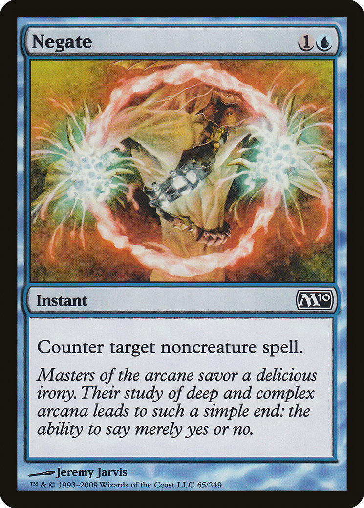 Negate (M10-065) [Magic 2010] Foil