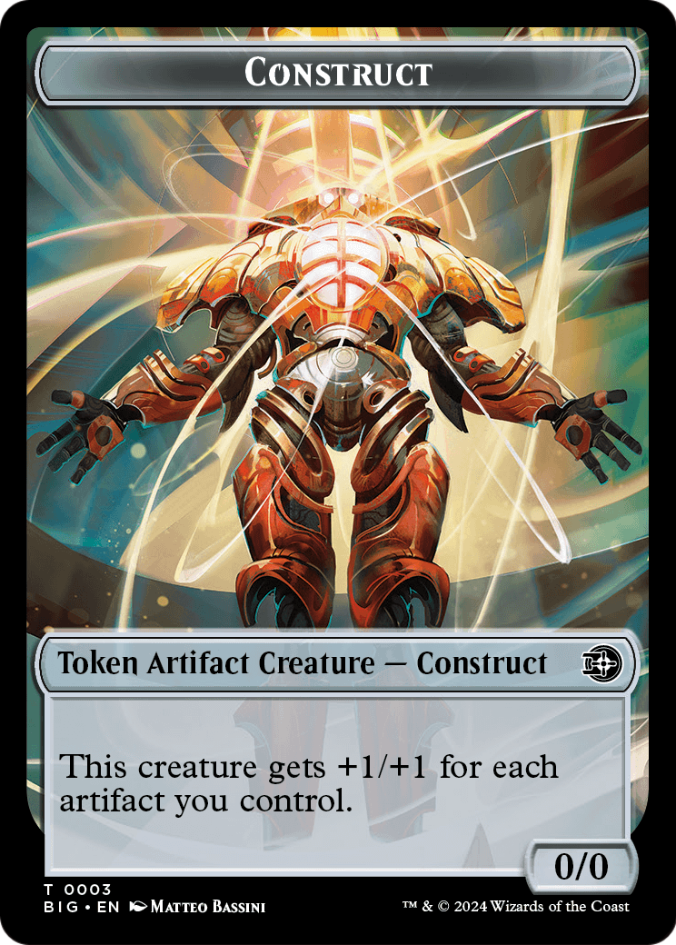 Construct (TBIG-003) [The Big Score Tokens] Foil