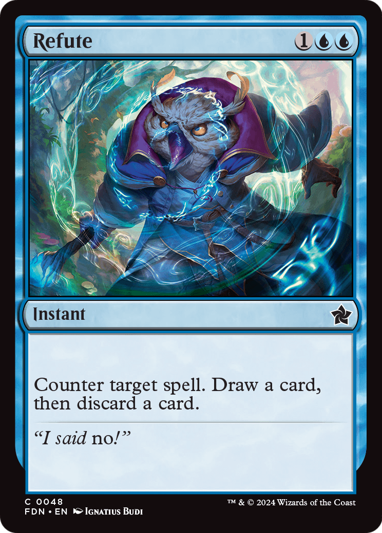 Refute - Foil [Foundations]