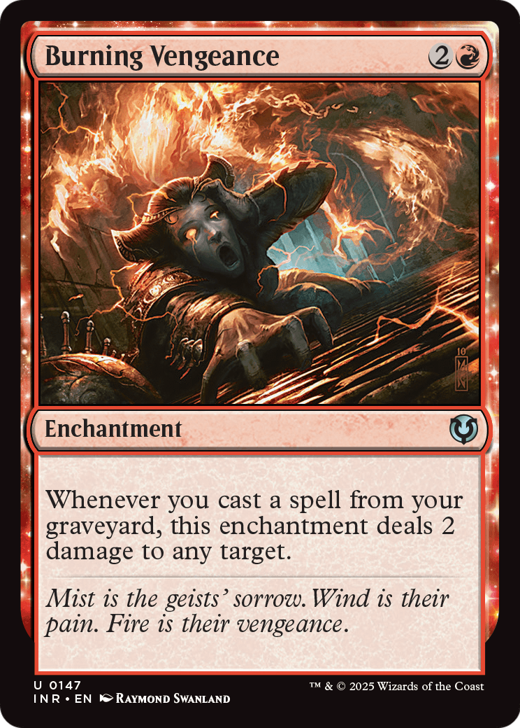 Burning Vengeance - Foil [Innistrad Remastered]