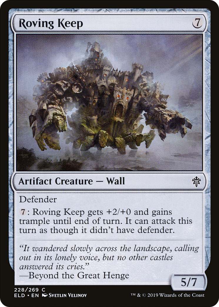 Roving Keep (ELD-228) [Throne of Eldraine]