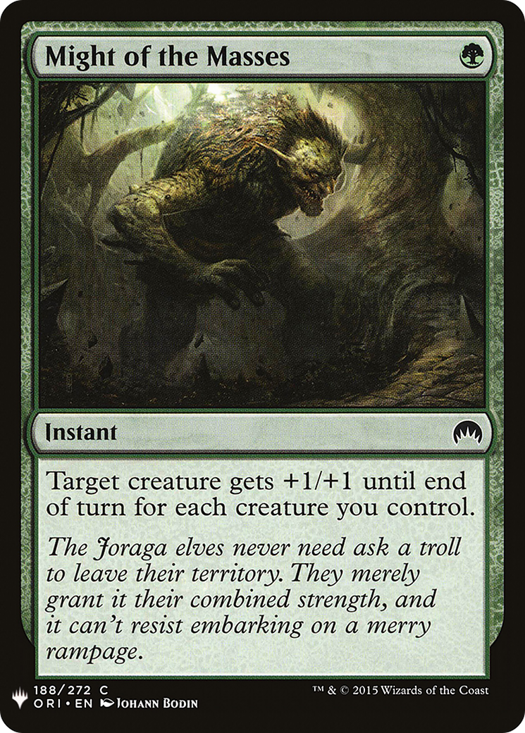 Might of the Masses (LIST-188) [The List]