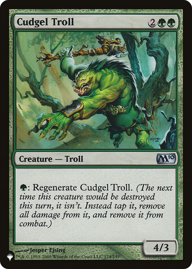 Cudgel Troll (LIST-174/249) [The List]