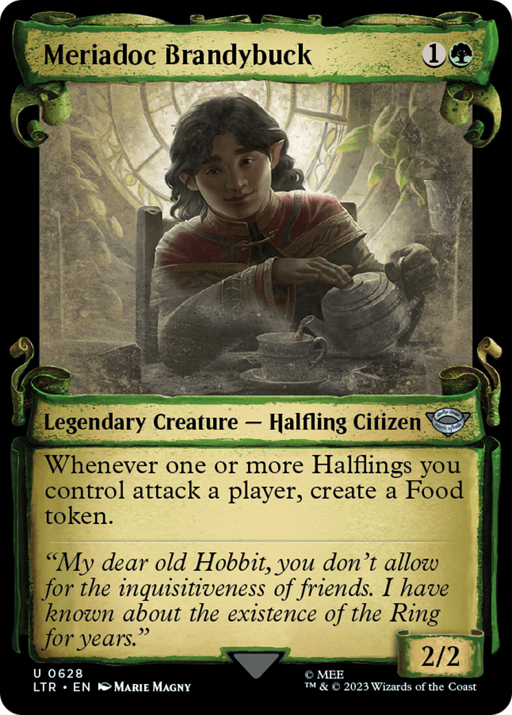 Meriadoc Brandybuck (Showcase Scrolls) (LTR-628) [The Lord of the Rings: Tales of Middle-earth] Foil