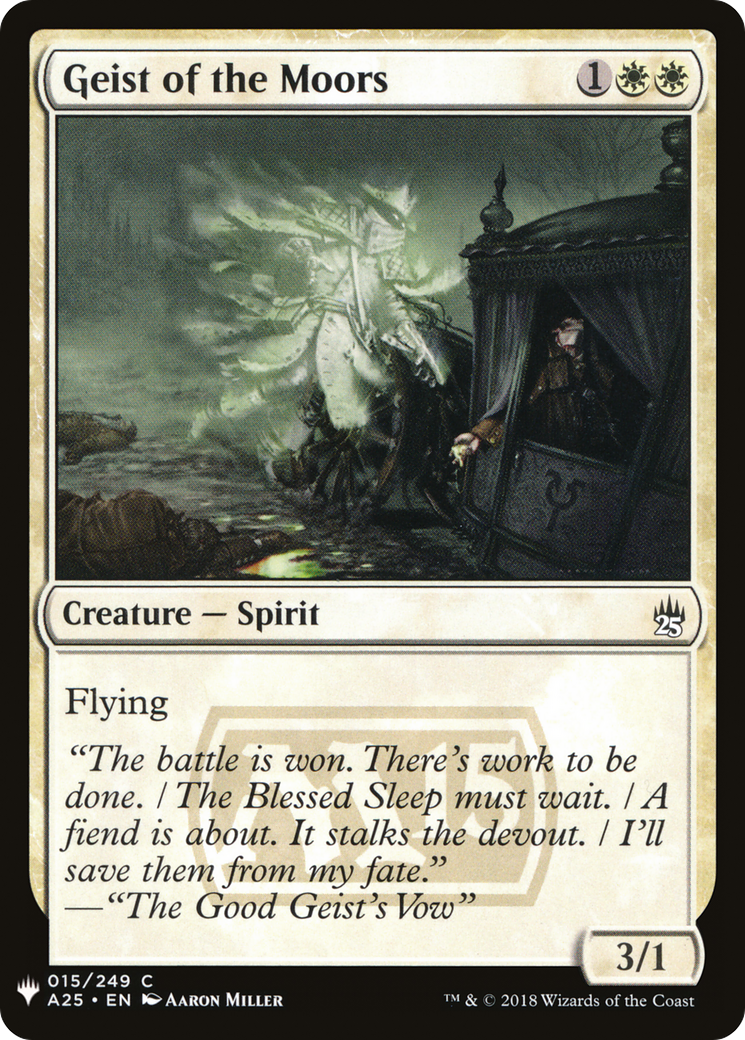 Geist of the Moors (LIST-015) [The List]
