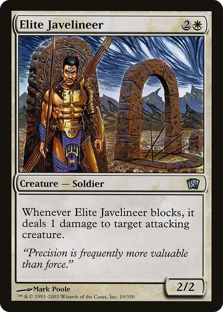 Elite Javelineer (8ED-019) [8th Edition]