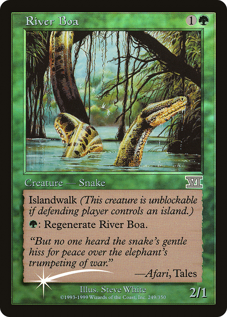 River Boa [Friday Night Magic 2000] Foil