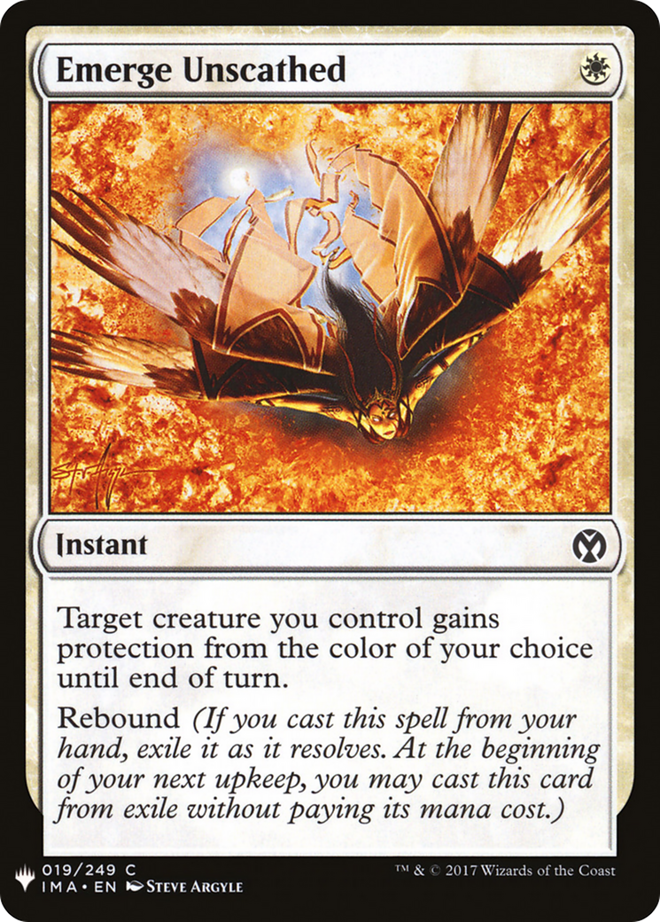 Emerge Unscathed (LIST-019) [The List]