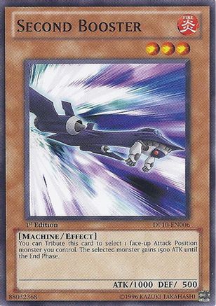 Second Booster (Common) (DP10-EN006) - Duelist Pack 10: Yusei 3 1st Edition