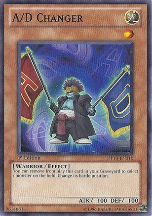 A/D Changer (Common) (DP10-EN010) - Duelist Pack 10: Yusei 3 1st Edition