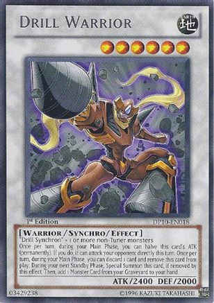 Drill Warrior (Rare) (DP10-EN018) - Duelist Pack 10: Yusei 3 Unlimited