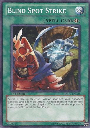 Blind Spot Strike (Common) (DP10-EN021) - Duelist Pack 10: Yusei 3 1st Edition