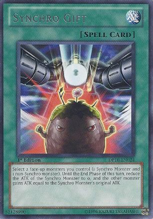 Synchro Gift (Rare) (DP10-EN024) - Duelist Pack 10: Yusei 3 Unlimited
