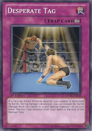 Desperate Tag (Common) (DP10-EN028) - Duelist Pack 10: Yusei 3 Unlimited