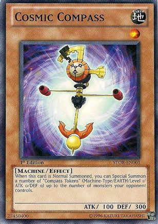 Cosmic Compass (Common) (STOR-EN001) - Storm of Ragnarok 1st Edition