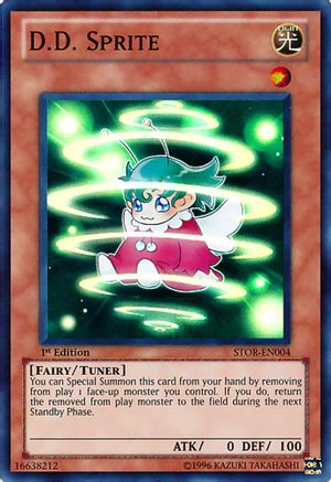 D.D. Sprite (Super Rare) (STOR-EN004) - Storm of Ragnarok 1st Edition